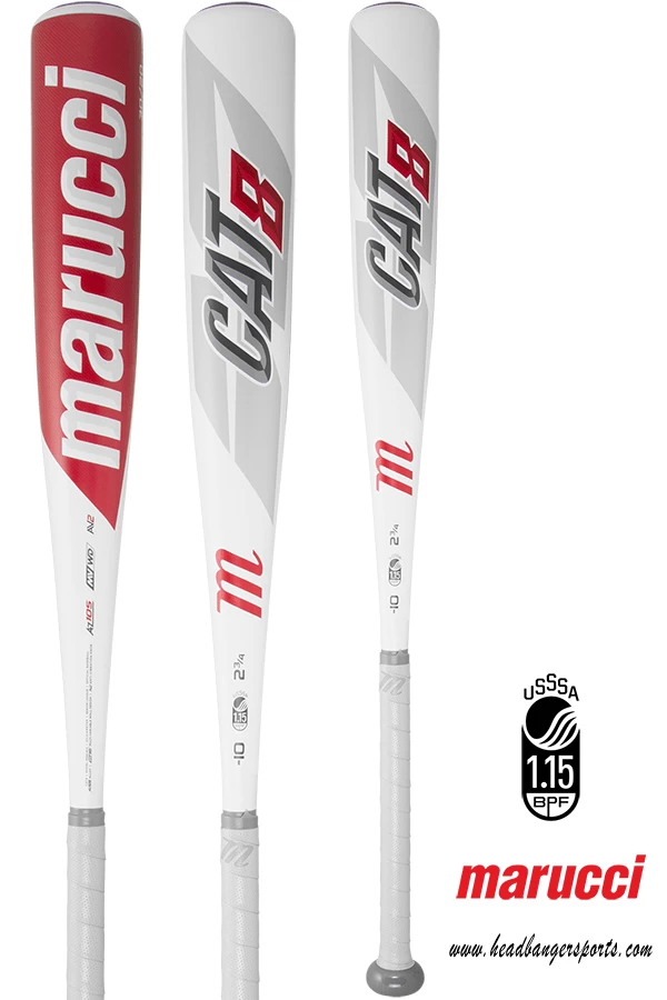 Marucci CAT 8 (-10) USSSA Senior League Baseball Bat: MSBC810 4 Marucci CAT 8 (-10) USSSA Senior League Baseball Bat: MSBC810 - Image 2