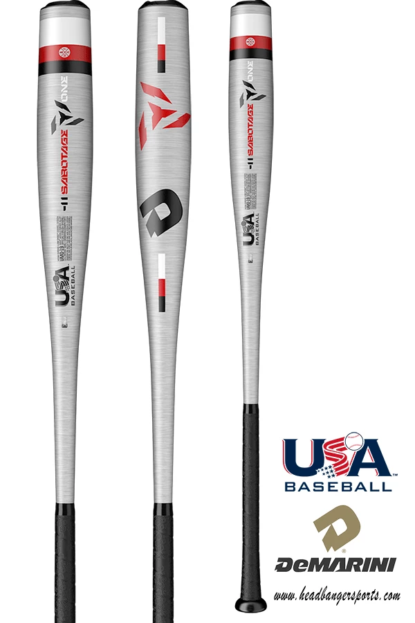 2019 DeMarini Sabotage ONE (-11) USA Baseball Bat: WTDXUMO 4 2019 DeMarini Sabotage ONE (-11) USA Baseball Bat: WTDXUMO - Image 2