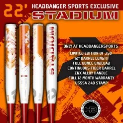 2022 DeMarini Stadium 12" USSSA Slowpitch Softball Bat: WTDXSTU-22 -Baseball Bats shop DeMarini Stadium STU 22 Red Orange 1200x1200 b83cb472 7006 47d9 a10d a9a3f1f5be64