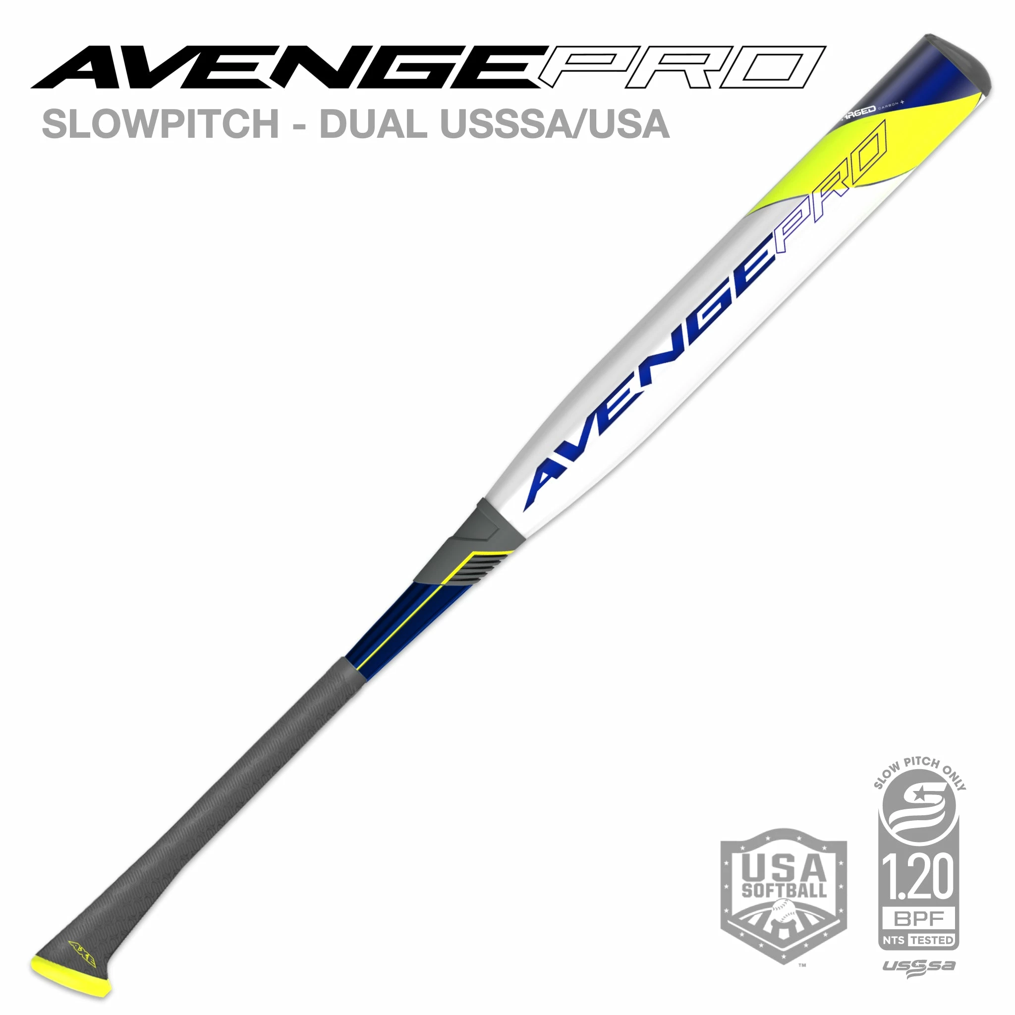 2022 Axe Avenge Pro Dual Stamp 240 Slowpitch Softball Bat: L193J 5 2022 Axe Avenge Pro Dual Stamp 240 Slowpitch Softball Bat: L193J - Image 3
