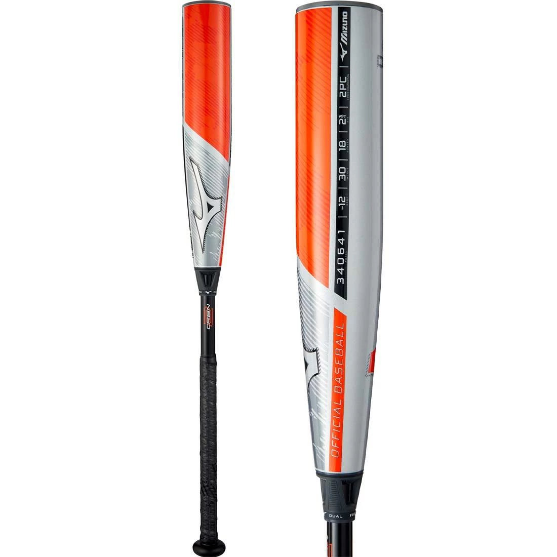 2023 Mizuno B23-CRBN2 (-12) USSSA Baseball Bat: 340641 3 2023 Mizuno B23-CRBN2 (-12) USSSA Baseball Bat: 340641