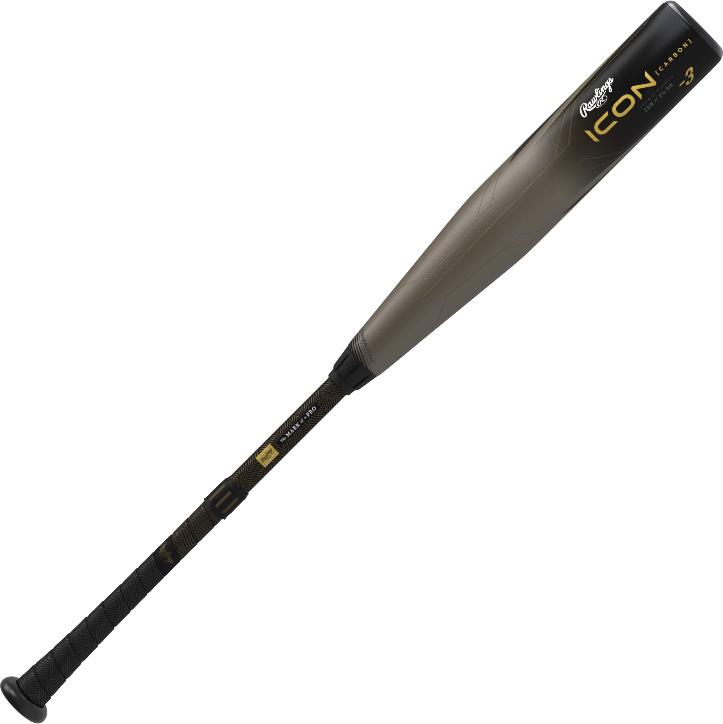 2023 Rawlings Icon (-3) BBCOR Baseball Bat: RBB3I3 4 2023 Rawlings Icon (-3) BBCOR Baseball Bat: RBB3I3 - Image 2
