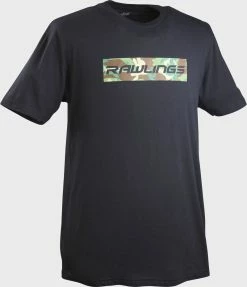 Rawlings Camo Short Sleeve Shirt, Adult