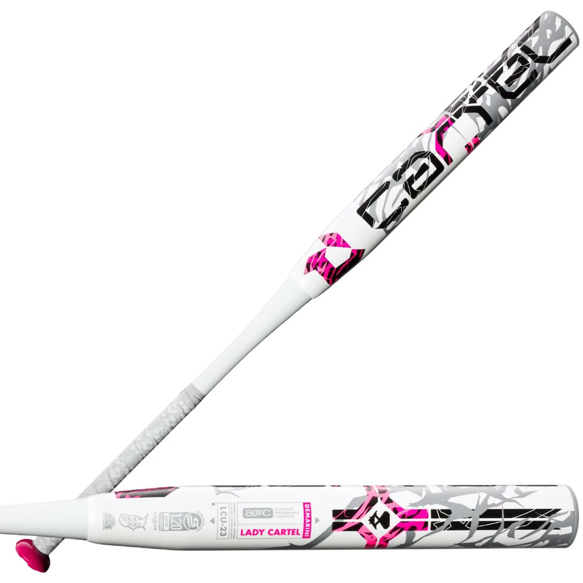 2023 DeMarini Lady Cartel 13.5" USSSA Slowpitch Softball Bat: WTDXLCU-23 4 2023 DeMarini Lady Cartel 13.5" USSSA Slowpitch Softball Bat: WTDXLCU-23 - Image 2