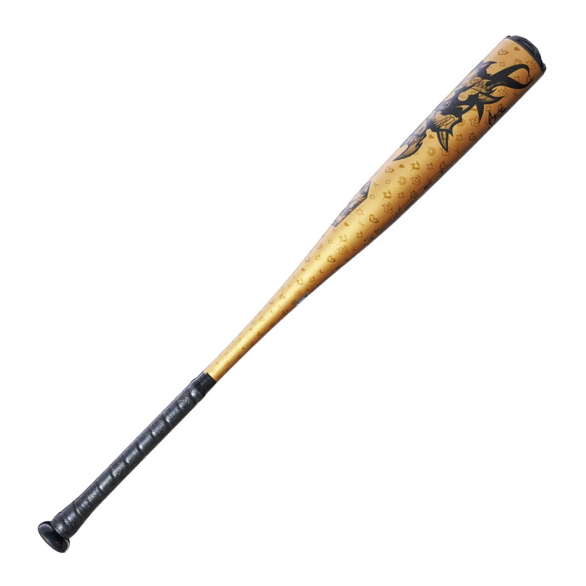 2023 DeMarini Voodoo One Gold BBCOR (-3) Baseball Bat: WBD2352010 10 2023 DeMarini Voodoo One Gold BBCOR (-3) Baseball Bat: WBD2352010 - Image 8