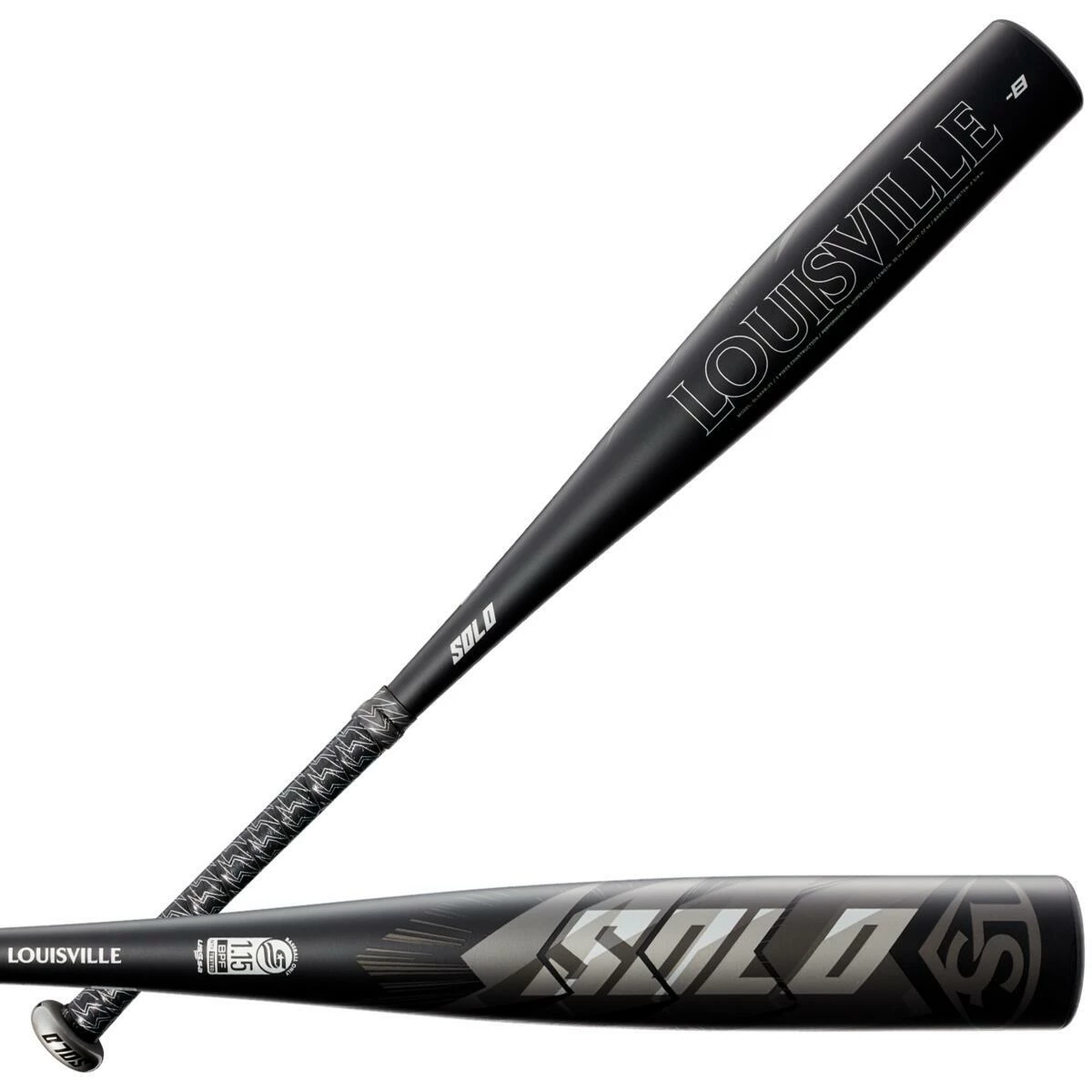 2021 Louisville Slugger SOLO (-8) USSSA Baseball Bat: WBL2485010 4 2021 Louisville Slugger SOLO (-8) USSSA Baseball Bat: WBL2485010 - Image 2