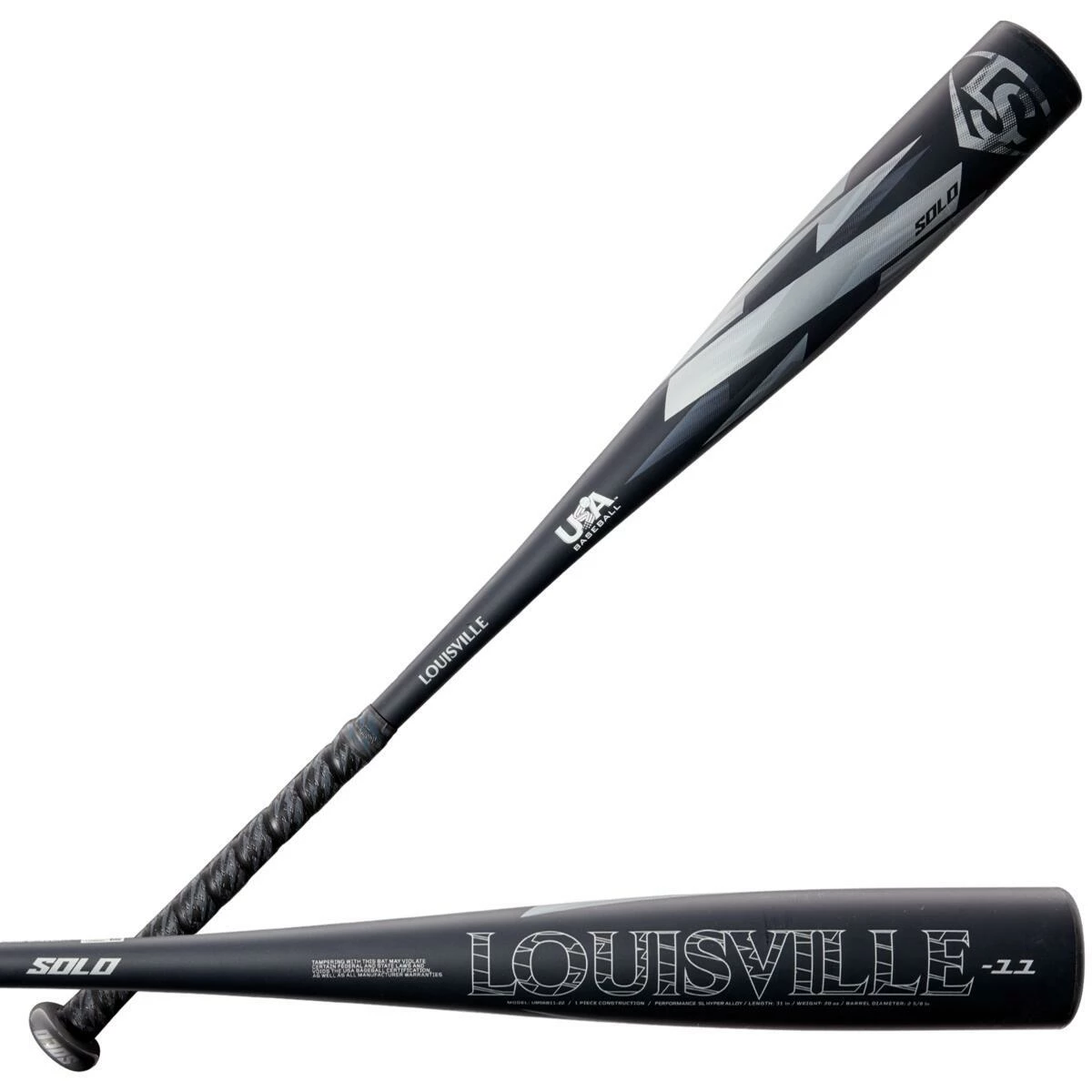 2022 Louisville Slugger Solo (-11) USA Baseball Bat: WBL2537010 4 2022 Louisville Slugger Solo (-11) USA Baseball Bat: WBL2537010 - Image 2