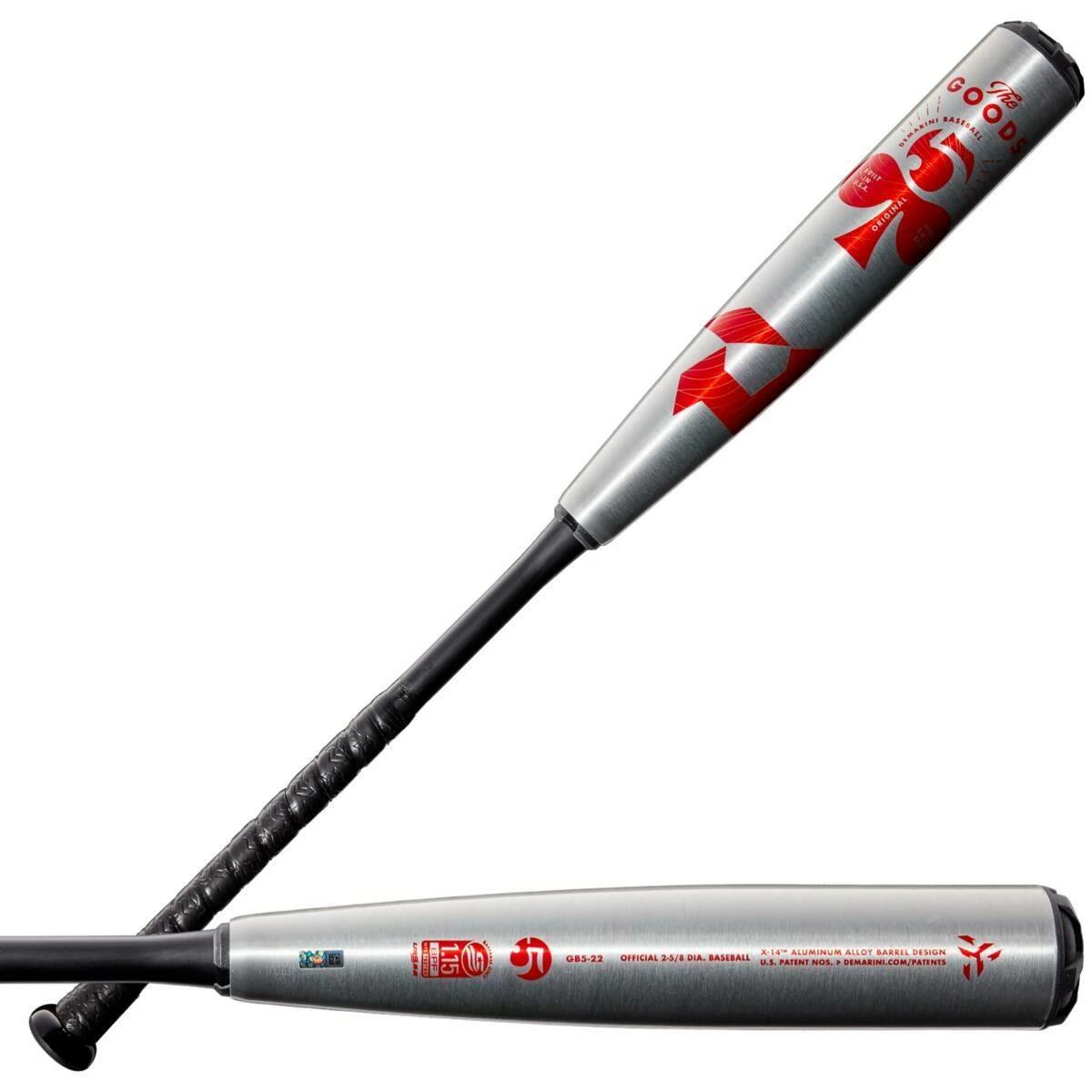 2022 DeMarini The Goods (-5) USSSA Baseball Bat: WTDXGB5-22 4 2022 DeMarini The Goods (-5) USSSA Baseball Bat: WTDXGB5-22 - Image 2