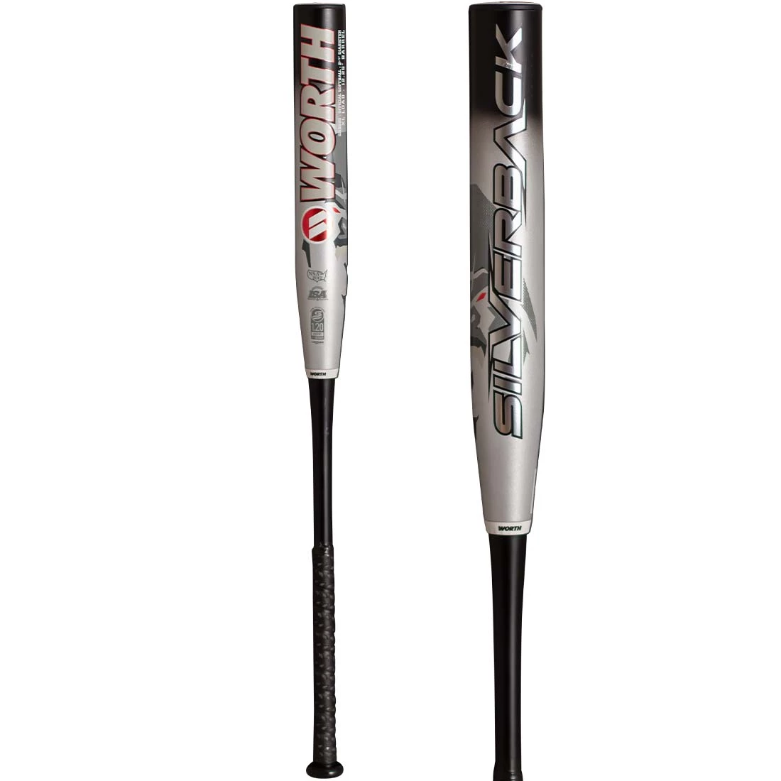 2022 Worth Silverback XL 12.25″ 2PC USSSA Slowpitch Softball Bat: WSB22U 3 2022 Worth Silverback XL 12.25″ 2PC USSSA Slowpitch Softball Bat: WSB22U